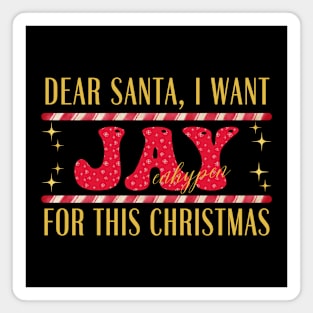 I Want Jay For This Christmas ENHYPEN Magnet